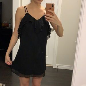 Black simple dress